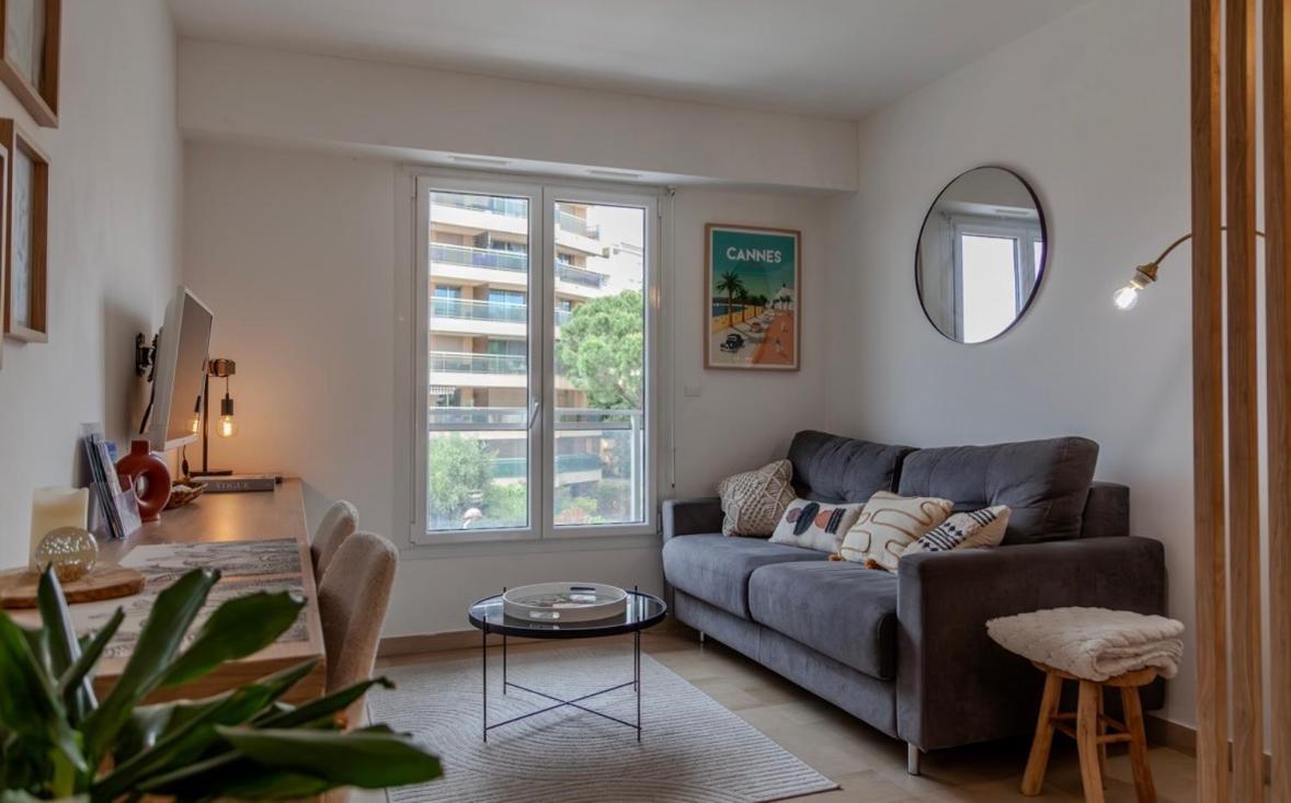 Studio Lumineux A 2 Mn A Pied De La Plage Cannes Exterior foto